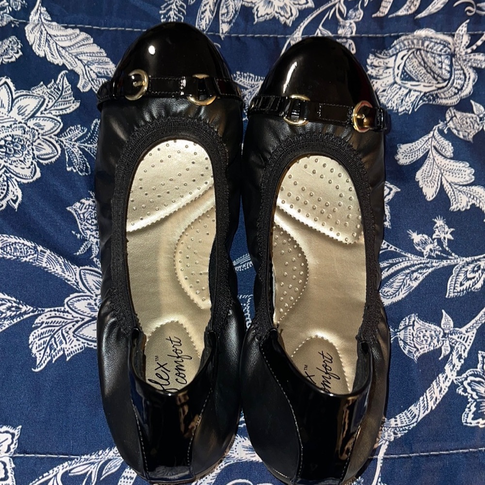 Dexflex Comfort black flats